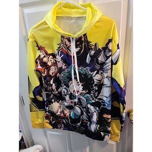 Boku no My Hero Academia 3D Hoodie Casual Sweater Sweatshirt Pullover Hoodie Med
